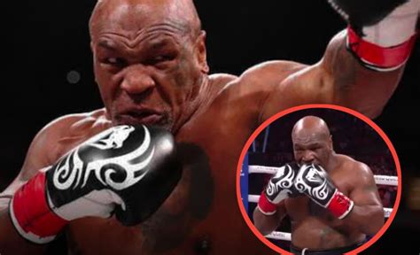 Mike Tyson explains why he kept biting his glove in Jake Paul defeat